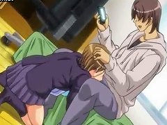 Hentai Girl Receiving Ejaculation In Animated Porn Video